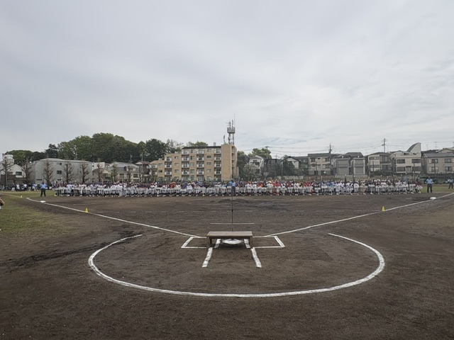 令和8年度 第79回練馬区民スポーツ大会 軟式学童野球競技会 開会式