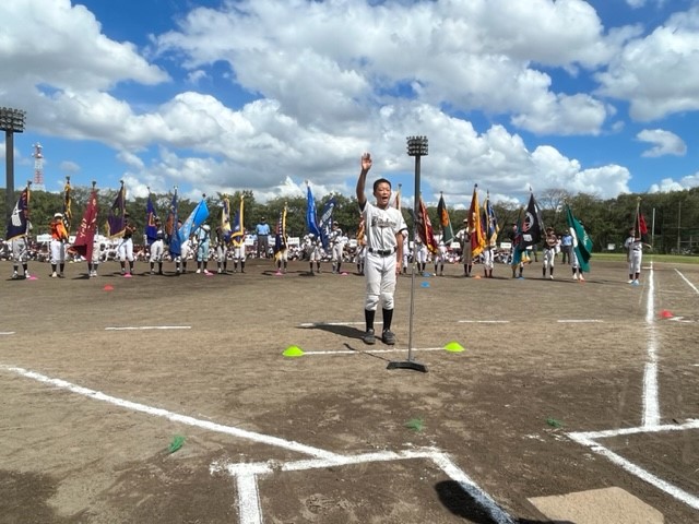 令和５年度 第23回練馬区学童野球連盟 選手権大会 開会式