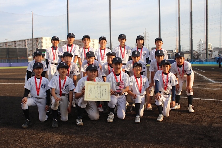 第7回 NX日本通運トーナメント兼さいたま近隣選抜チーム野球選手権大会 準優勝