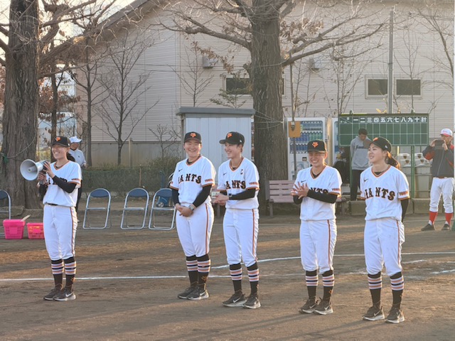 読売ジャイアンツ女子チームによる野球教室を開催しました